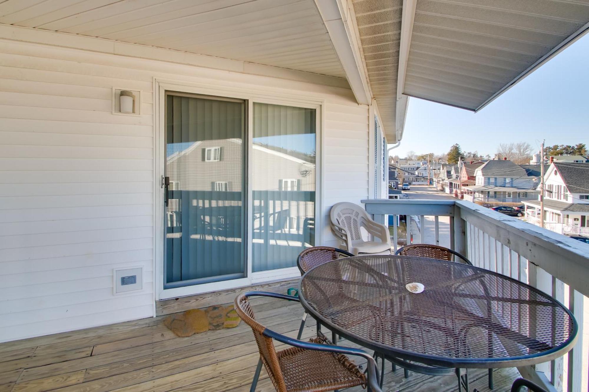 Beachfront Old Orchard Beach Condo With Balcony Extérieur photo